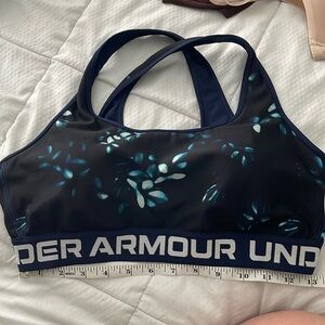 Under Armour womens xl navy blue sports bra